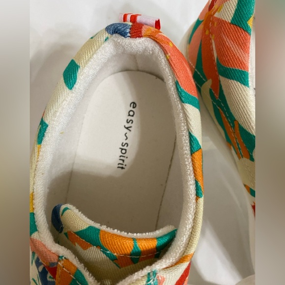 Easy Spirit Semabel Multicolor Canvas Sneakers, Women’s Size 9.5W - Picture 4 of 11